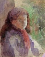 Pissarro, Camille - Portrait of the Artist's Son, Ludovic-Rudolphe